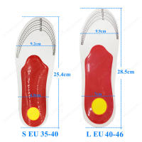 Almohadillas De Apoyo De Arco Alto Ortótico Para Zapatos De Trabajo Suporte De Arco 3D Para Pies Planos Adecuado Para Hombres Y Mujeres Almohadillas De Gel Anti-Dolor Y Absorbente De Sudor - details 8