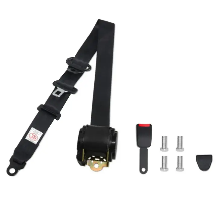 Cinturón DE SEGURIDAD retrácthil Universal de 3 puntos 1 piezas para automóviles de autobús - 1