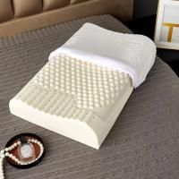 Almohada De Látex Transpirable Para Adultos Diseño Ergonómico Suave Y Cómoda Almohada De Corea Con Forma Ondulada Regalo Para Buena Noche - details 20