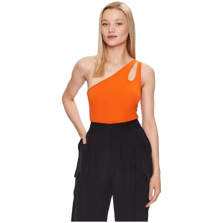 Top Jack&Jones Jxpico para mujer en color naranja - 1