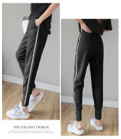 Pantalones Harem Para Mujer Con Cierre De Cremallera Ropa De Calle Casual Leggings Estilo Coreano Fashion Hip Hop Trousers - details 9