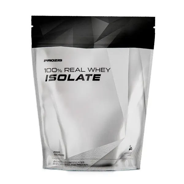 Prozis - 100 % Real Whey Isolate x 1 Kg - Proteína de suero de leche – Mantenimiento de masa muscular - 1