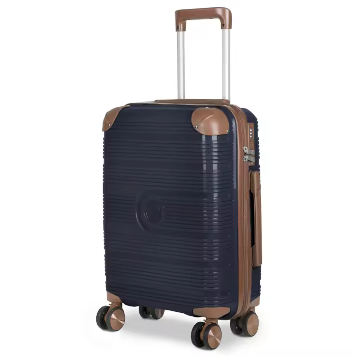 Maleta de Viaje de Cabina  54x36x20cm Equipaje de Mano de Polipropileno con Ruedas Giratorias 360º ,Resistente y Ligero. Ideal para Viajar - 1