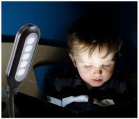 Lámpara LED Mini Para Libros Potenciada Por Batería Tableta Flexible Lectura Portátil Para Dormitorio Luz Nocturna Clip-On - details 12