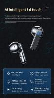 S20 TWS Auriculares Inalámbricos Bluetooth Estéreo Hi-Fi Deportivos Y De Juego Impermeables Con Cancelación De Ruido Active Control De Volumen Botón De Control Inducción Híbrida Plástico - details 6