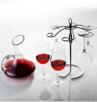 Juego De Cristales Para Vino Rojo GIANXI Estilo Europeo Lujo Decantador Y Cristales De Vino Goblet Familiar - details 1