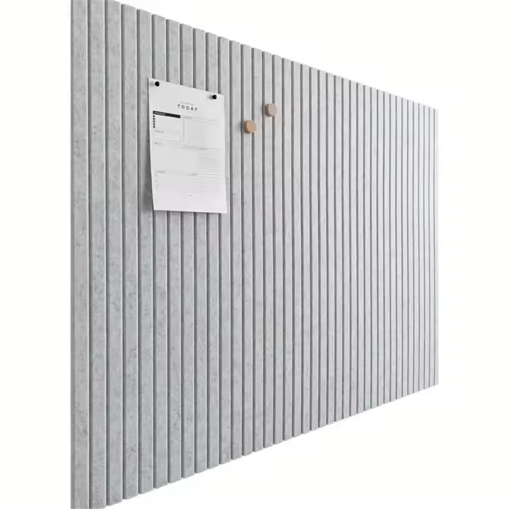 Pegatinas De Pared De Terciopelo 6pcs Tablero De Anuncios Para Exposición De Arte Y Fotos Decoración Para Sala De Estar Fondo De TV Y Oficina - 1