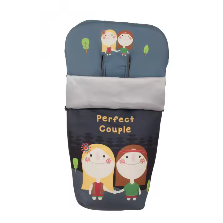 SACO DE SILLA UNIVERSAL. TEJIDO POLAR Y REJILLA 3D EN LA PARTE TRASERA - 1