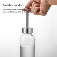 Botella De Agua Portátil Transparente De Plástico Para Deporte Y Viajes Ideal Para Ciclismo Y Senderismo Adultos - details 3