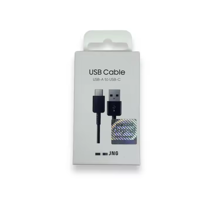 CABLE USB A USB C PARA SAMSUNG ORIGINAL POWERDATA 1 METRO. CABLE PARA SAMSUNG COCHE ANDROIDAUTO PARA CARGAR Y TRANSFERENCIA DE DATOS - 1