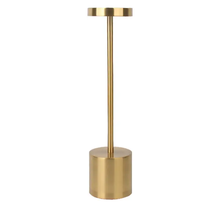 Piao LED lámpara de mesa inalámthricA pequeña lámpara de escritorio de metal recargable - 1