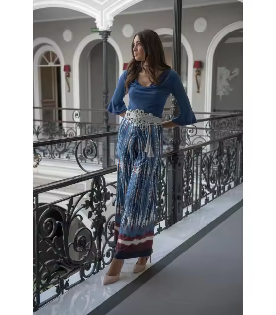 Pantalon Navy Kahyra Kahyra P0106B - 1