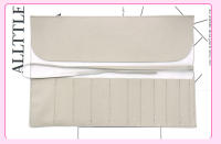 Bolso De Maquillaje Para Mujer Organizador Portátil Y Empapable De Pellejo Pequeño Para Brochas Y Cosméticos Viaje Essentials - details 7