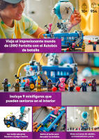 LEGO 77073 Fortnite Autobús de Batalla, Juguete de Construcción y Globo Aerostático, 9 Minifiguras Coleccionables de Personajes del Videojuego, Regalo para Niños y Niñas Gamers de 10 años o Más - details 0