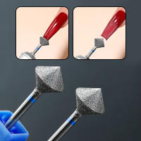 Broca De Uñas Diamante 3/32' Accesorio Para Máquina De Taladro Limpiador De Cutículas Bit De Manicura Herramienta De Tungsteno Carbido - details 1