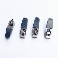 10pcs Cabezas De Cierre De Cremallera Impermeables 3# 5# Para Inserción Reversa En Nylon Invisible Accesorios Para Bricolaje De Bolsas - details 6
