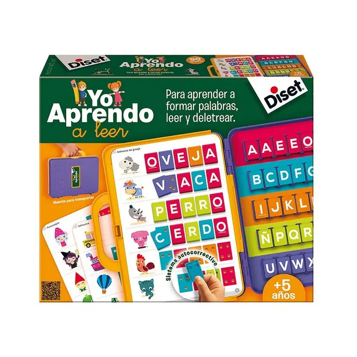 DISET JUEGO EDUCATIVO YO APRENDO A LEER YO APRENDO 31x6x26 Cms. - 1