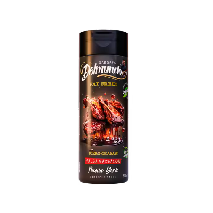 Salsa Barbacoa | Sin grasas ni azúcares | Sabores del Mundo | 350gr - 1