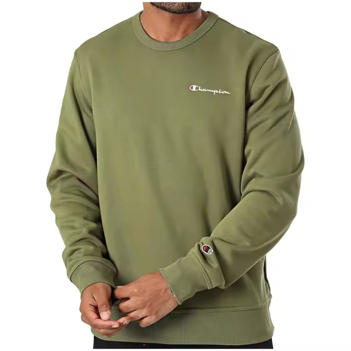 Sudadera Cuello Caja marca Champion modelo 220259-Gs573 para ropa hombre en color verde - 1