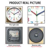 Reloj De Pared Moderno Y Sencillo De 8 Pulgadas Para Sala De Estar Dormitorio Y Cocina Decoración De Hogar Reloj De Cuarzo Silencioso Sin Batería Regalo De Vacaciones - details 7