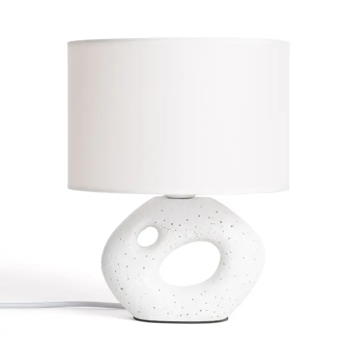 Ledkia Lámpara de Mesa Resina Alessia Blanco - 1