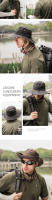 Gorro De Sol Para Hombres Verano Secado Rápido Transpirable Bajo Alas Sombrero De Pescar Safari Al Aire Libre Gorras De Adulto - details 7