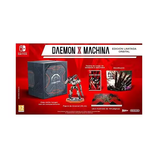 Daemon X Machina Edición Limitada Orbital Nintendo Switch PAL España Nuevo Precitado Envio en menos de 24 horas - 1