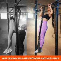 Banda De Aumento De Agarre Para Músculos De La Espalda Y Biceps 75-300 LBS Multifuncional Para Entrenamiento De Fuerza Y Fitness Herramienta De Alto Intensidad - details 2