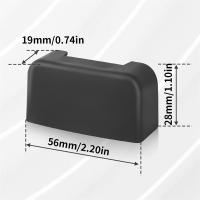 Tapa De Protección Para Ranura De Asiento Trasero Para Tesla Model 3 Model Y Cubierta De Goma Suave Accesorios De Función Para Interior Del Coche - details 2