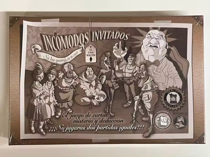 Incómodos Invitados: El Caso Walton - Juego de mesa de investigacion de 1 a 8 jugadores - 1
