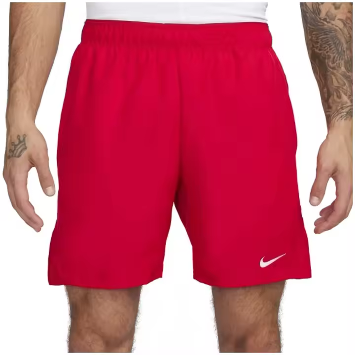 Short Nikecourt Dri-Fit Victory  Para Hombre En Color Rojo - 1