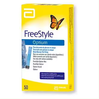 Freestyle Tiras Reactivas Glucosa Optium 50 Tiras - 1