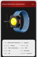 Linterna Frontal Portátil Recargable Por USB Tipo-C Luz De Emergencia Para Exterior Trabajo Nocturno Advertencia Roja - details 9