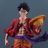 Figuras De Acción One Piece Straw Hat Pirates PVC Luffy Zoro Nami Usopp Robin Sanji Estatua De Escritorio Regalo Para Fans - details 1