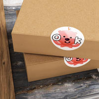 500pcs/Roll Pegatinas De Castor Cartoon Pequeño Y Lindo Loopy Kawaii Para Laptop Taza De Agua Libro Móvil Regalo Para Niños - details 5