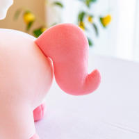 Muñeco De Peluche De Dibujos Animados Unicornio Rosa Con Bordado Para Decoración De Habitación Regalo De Cumpleaños Para Niñas Almohada De Suéter De Piel De Caballo - details 14