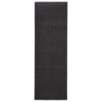 vidaXL Alfombra de sisal natural 66x200 cm Color Natural,  Negro,  Marrón y mas Alfombras de área  Alfombra de Piso para Sala de Estar Dormitorio Habitación Salón - details 1