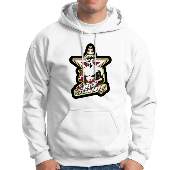 Sudadera con capucha Rocky Balboa. Boxeo. Creed. Apollo. Ivan Drago. Clubber Lang. Mickey. Varios colores. Todas las tallas. - 1