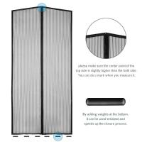 Red Antisiquetas Automática Para Verano Cortina Mágica Invisibles Con Cierre Magnético Protección Contra Mosquitos Y Bug Partition Mesh - details 4