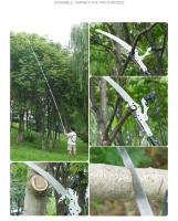 1PC Alcancía De Árbol Alta Altura Tijeras Para Podar Ramas Herramienta De Cortador De Jardín Con Cordón Extensible Para Frutas - details 0