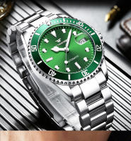 Reloj De Mezquita De Lujo Para Hombre FNGEEN 9001 Con Torbión Esqueleto Acero Inoxidable Automático Luminoso Fecha Diamante Resistente Al Choque - details 2