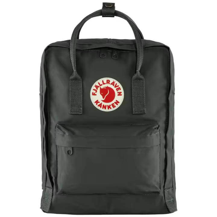 Mochila Verde Fjallraven Kanken Forest Green 16L Resistente y Versátil - 1