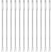 12 piezas de tenedores para Cangrejos y Mariscos de Maple inoxidable y herramienta para Cascanueces de Cocina - details 0