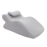 Almohada Face down Para Descanso Ergonómica Con Soporte Cervical Almohada De Masaje Para Dormir Y Leer Cubierta Desmontable Y Lavable Poliéster 100% Espuma De Memoria - details 6