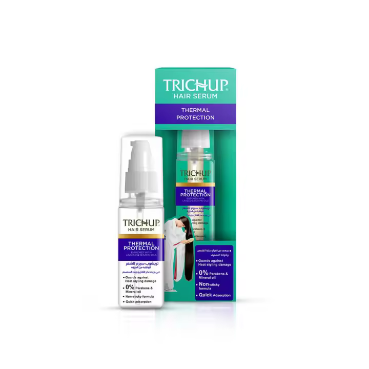 Serum para el cabello protector termico Trichup 60ml,Serum de pelo protege y evita la ruptura y desgaste del cabello, Sin parabenos Rápida absorción NOVEDAD - 1