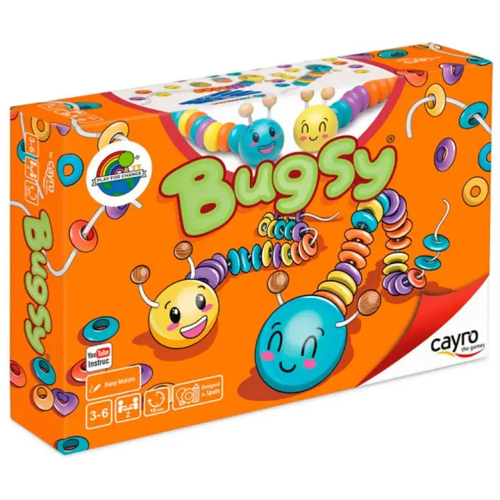 Juego de mesa Bugsy: Juego educativo moderno lógico matemático para niños - 1
