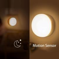 Lámpara Nocturna Inteligente Con Sensor De Movimiento LED Recargable Por USB Luz Automática De Emergencia Con Adhesivo Magnético - details 2