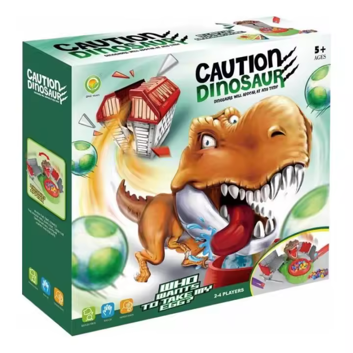 JUEGO DE MESA CUIDADO CON EL DINOSAURIO DE PANRITOS - 1