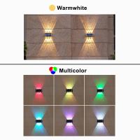 Spotlight Solar LED Impermeable Para Exterior Iluminación Automática Con Luz Solar Para Porche Balcón Courtyard Jardín Moderno - details 8