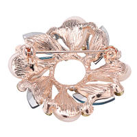 Broche De Moda Para Mujer Bauhinia Con Cristal Y Flores Opal Accesorio Para Bufandas Y Ropa Tipo De Broche De Pin - details 6